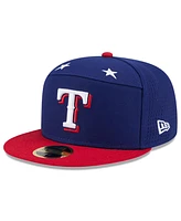 New Era Men's Royal/Red Texas Rangers 2025 Mlb All-Star Game Side Patch 59FIFTY Fitted Hat