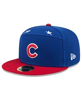 New Era Men's Royal/Red Chicago Cubs 2025 Mlb All-Star Game Side Patch 59FIFTY Fitted Hat