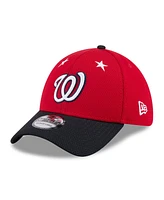 New Era Men's Red/Navy Washington Nationals 2025 Mlb All-Star Game 39THIRTY Flex Hat