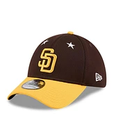 New Era Men's Brown/Gold San Diego Padres 2025 Mlb All-Star Game 39THIRTY Flex Hat