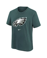 Nike Big Boys and Girls Midnight Green Philadelphia Eagles Primary Logo Legend T-Shirt