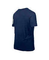 New Era Men's Aaron Judge Navy York Yankees Design Lab Name Number T-Shirt