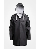 Stutterheim Women's Stockholm Long Sleeve Hooded Raincoat
