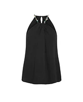 City Chic Women's Island Detail Top
