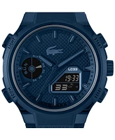 Lacoste Men's LC33 Navy Silicone Strap Watch, 44.8mm