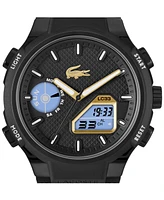 Lacoste Men's LC33 Black Silicone Strap Watch
