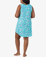 Ellen Tracy Plus Sleeveless Short Chemise