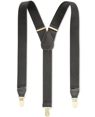 Club Room Men's Solid Suspenders, Created for Macy's
