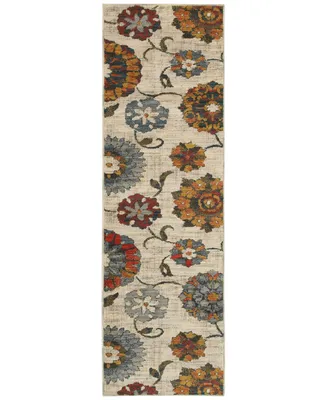 Oriental Weavers Sedona 6361A 2'3" x 7'6" Runner Rug