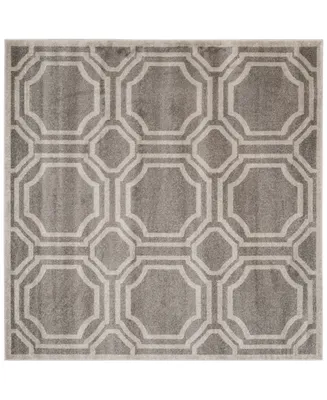 Safavieh Amherst AMT411B Light Grey/Ivory 5' x Square Area Rug