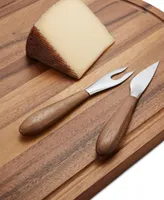 Nambe Curvo Cheese Set