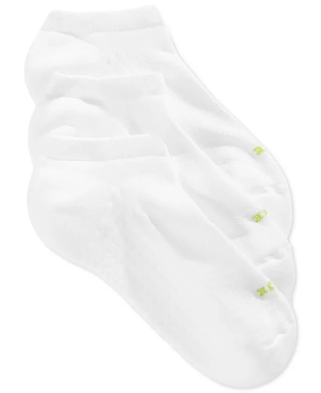 Hue Women's Air Cushion Quarter Top Socks 3 Pack - Macy's