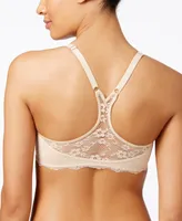 Maidenform One Fab Fit Lace T-Back Shaping Underwire Front Close Bra 7112