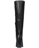 Kenneth Cole New York Women's Justin Block-Heel Tall Knee High Boots