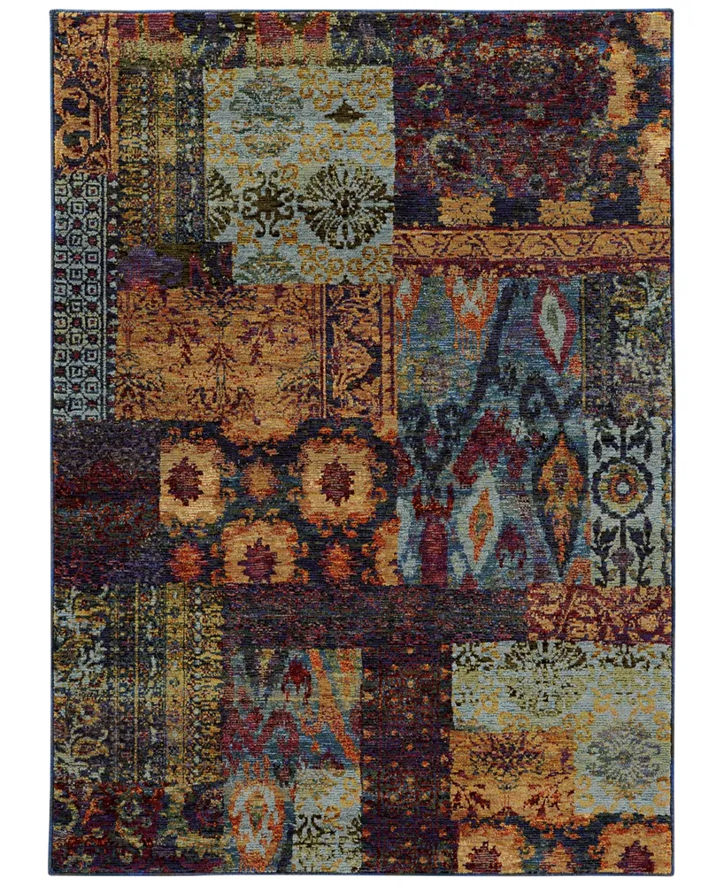 Jhb Design Journey Patchwork 1'10" x 3'2" Area Rug