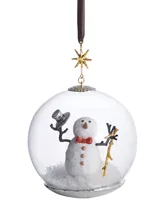 Michael Aram Snowman Globe Ornament