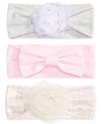 First Impressions, Baby Girls Headbands, Pack of 3, Created for Macy's