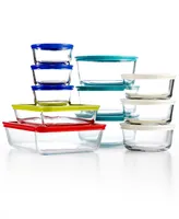 Pyrex 22 Piece Food Storage Container Set, Created for Macy's