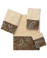 Avanti Bradford Paisley Swirls Cotton Hand Towel, 16" x 30"