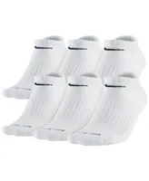 Nike Unisex Everyday Plus Cushioned Training No-Show Socks 6 Pairs