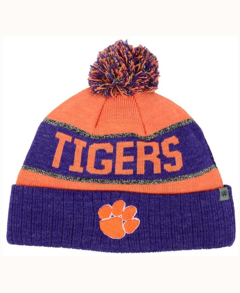 Top of The World Clemson Tigers Below Zero Knit Hat