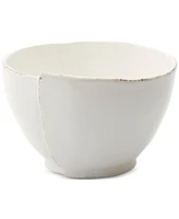 Vietri Lastra White Collection Deep Serving Bowl