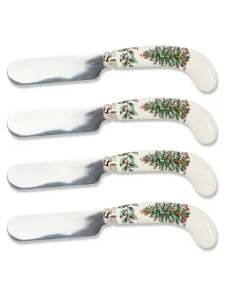 Spode Christmas Tree Spreaders, Set of 4