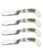 Spode Christmas Tree Spreaders, Set of 4