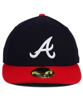 New Era Atlanta Braves Low Profile Ac Performance 59FIFTY Cap