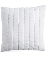 Dkny Pure Quilted Voile 18" Square Decorative Pillow