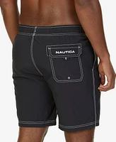 Nautica Men's Quick Dry Nylon 8" Swim Trunks