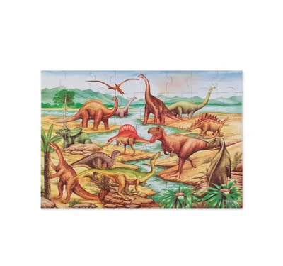 Melissa and Doug Toy, Dinosaurs Floor Puzzle (48 pc)