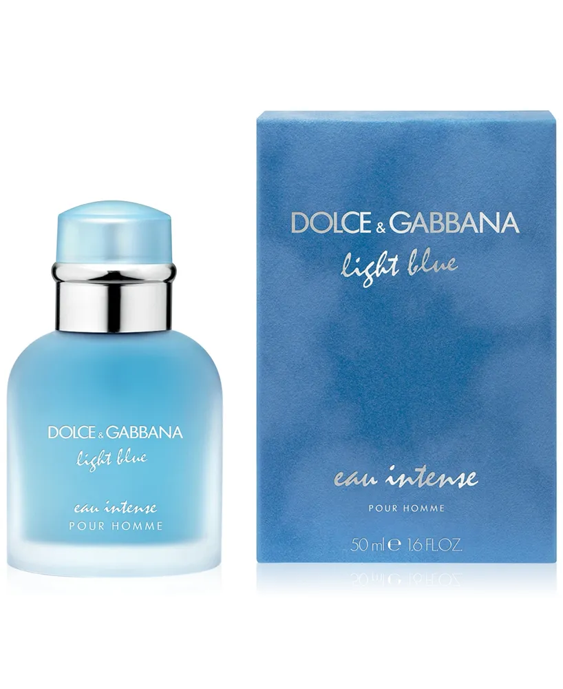 Dolce&Gabbana Men's Light Blue Eau Intense Pour Homme Eau de Parfum Spray