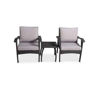 Dyxon 3-Pc. Chairs & Accent Table Set