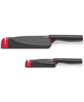 Joseph Joseph 2-Pc. Slice & Sharpen Knife Set