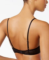 Dkny Modern Lace Sheer Demi Bra DK4019