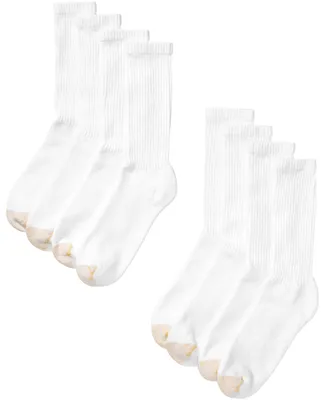 Men's 8-Pack Athletic Crew Socks