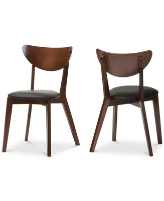 Sumner Faux Leather and Dining Chair (Set Of 2)