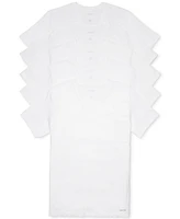 Calvin Klein Men's 5-Pack Cotton Classics V-Neck Undershirts, Created for Macy's