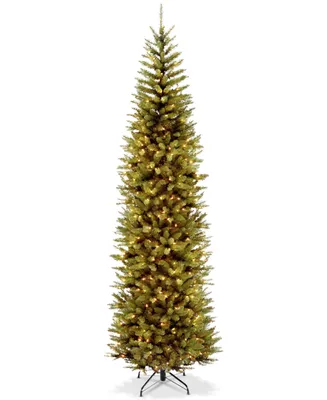 National Tree Company 9' Kingswood Fir Pencil Tree With 500 Clear Lights