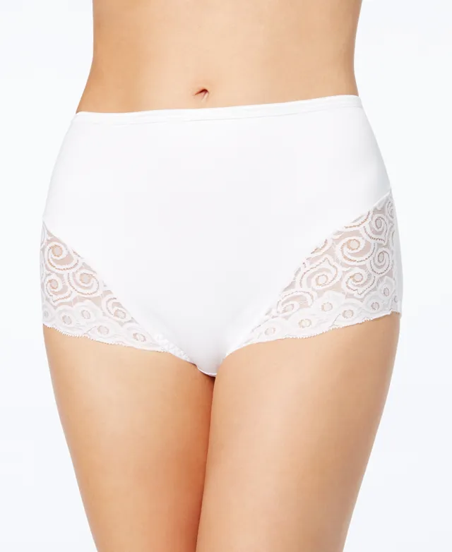 Supima® Cotton-Blend Lace-Trim Bikini Underwear 5-Pack for Women