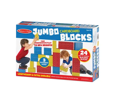Melissa & Doug Jumbo Cardboard Blocks