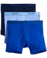 2(x)ist Men's Underwear, Essentials Boxer Brief 3 Pack