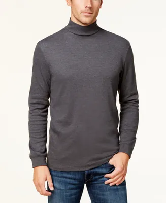 Club Room Men's Solid Mock Neck Shirt, Created for Macy's