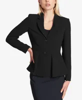 Dkny Petite Peplum Blazer, Created for Macy's