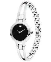 Movado Women's Swiss Amorosa Stainless Steel Bangle Bracelet Watch 24mm