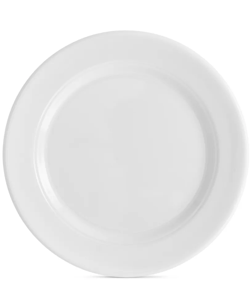 Q Squared Diamond Melamine Round Bread & Butter Plate, Set of 4