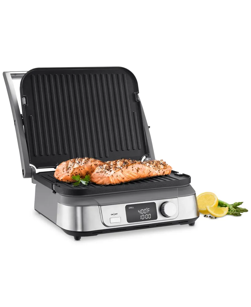 STACK5 Multifunctional Grill with Glass Lid, Cuisinart