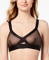 Dkny Sheers Mesh Cutout Bralette DK4084