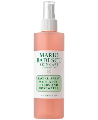 Mario Badescu Facial Spray With Aloe, Herbs & Rosewater, 8-oz.